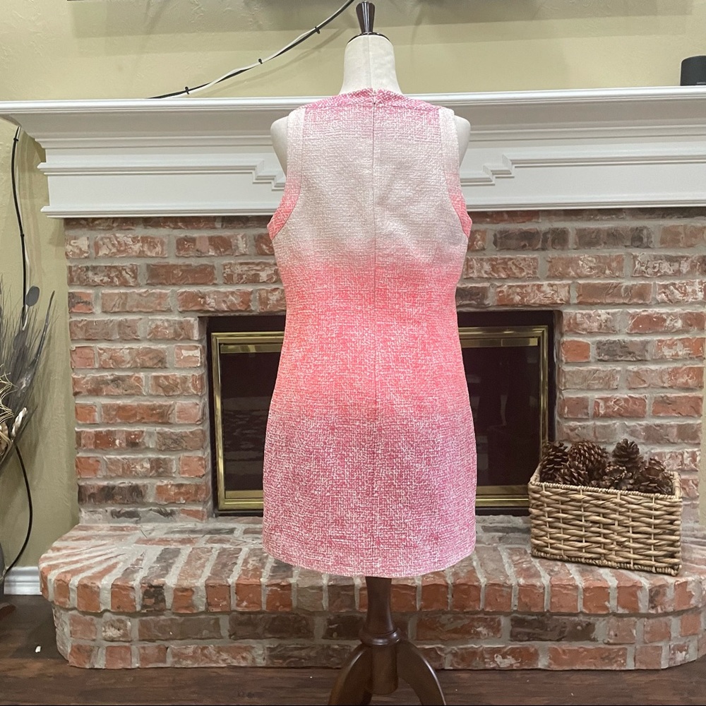 Cynthia Steffe neon pink ombré shift dress / 12 / Excellent condition - Picture 10 of 15